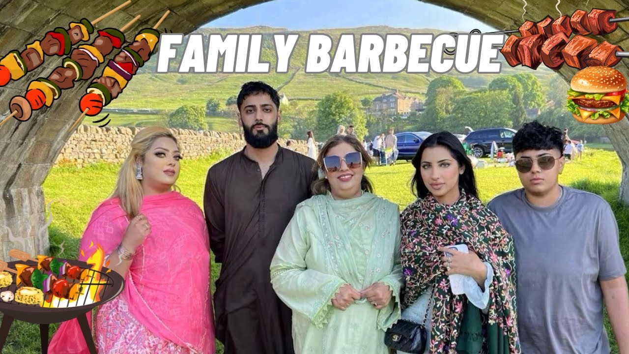 Family Barbecue with a Beautiful View ⛰️ | Family Fun 🤩#reflexion #food #viralvideo #bbqgrill