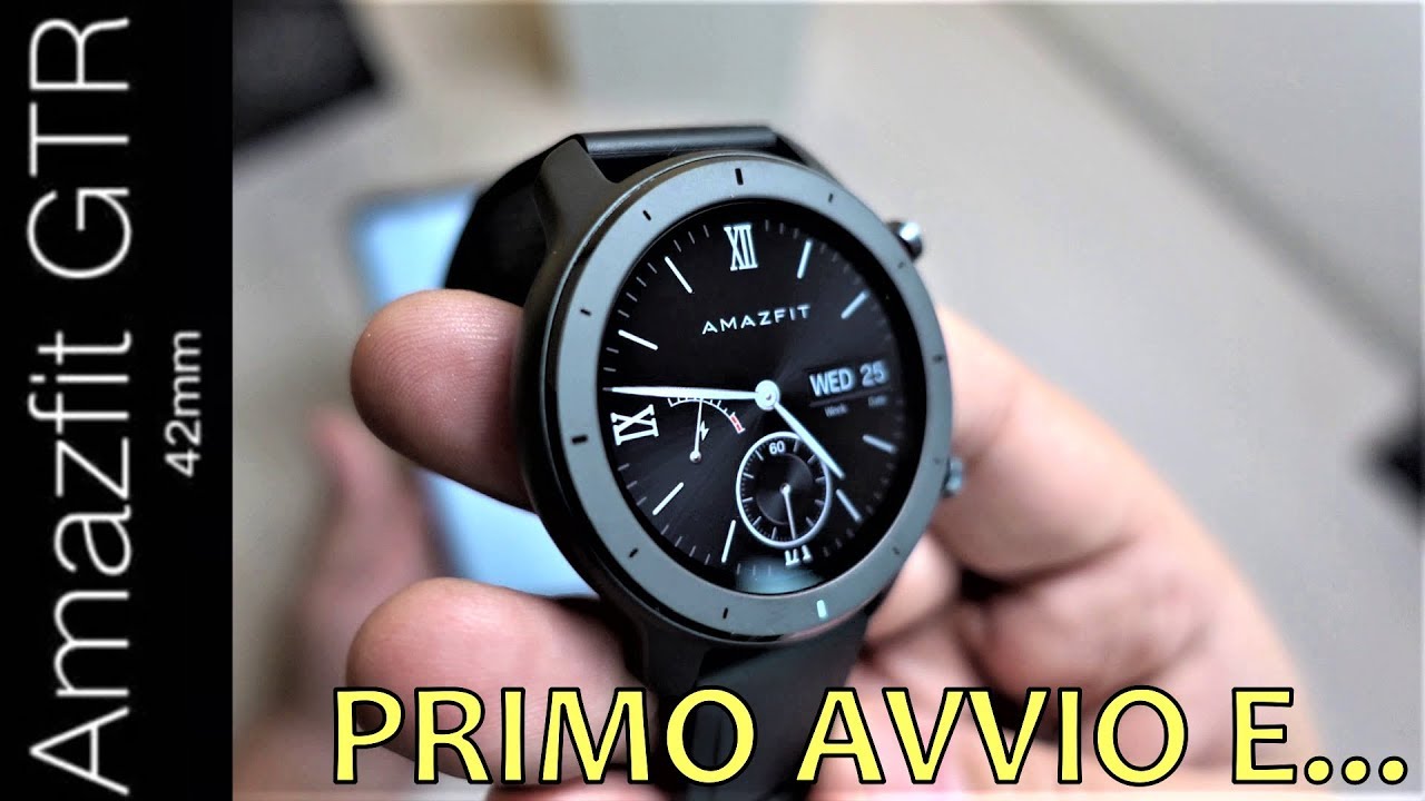 AMAZFIT GTR 42mm E CONFRONTO CON...???
