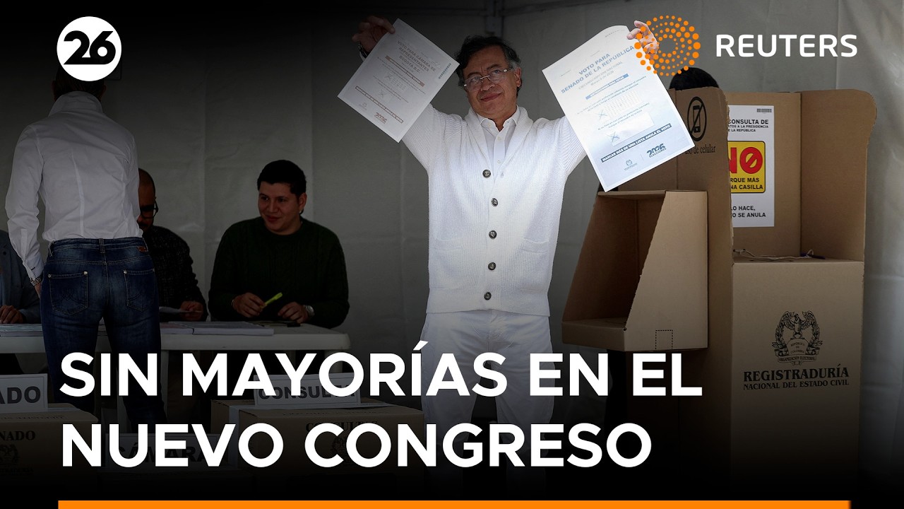 Colombianos eligen un Congreso fragmentado en unas elecciones con baja participación | #Reuters