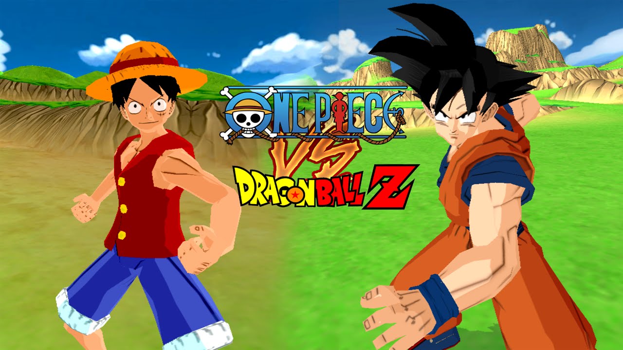 Luffy vs Goku Vegeta Naruto | One Piece vs DBZ | DBZ Tenkaichi 3 (MOD)