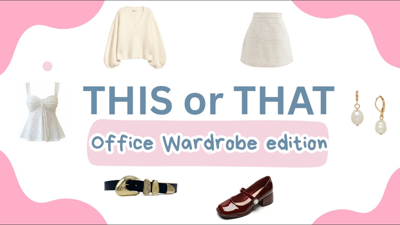 THIS or THAT build your *DREAM OFFICE WARDROBE EDITION* 👖👗👚