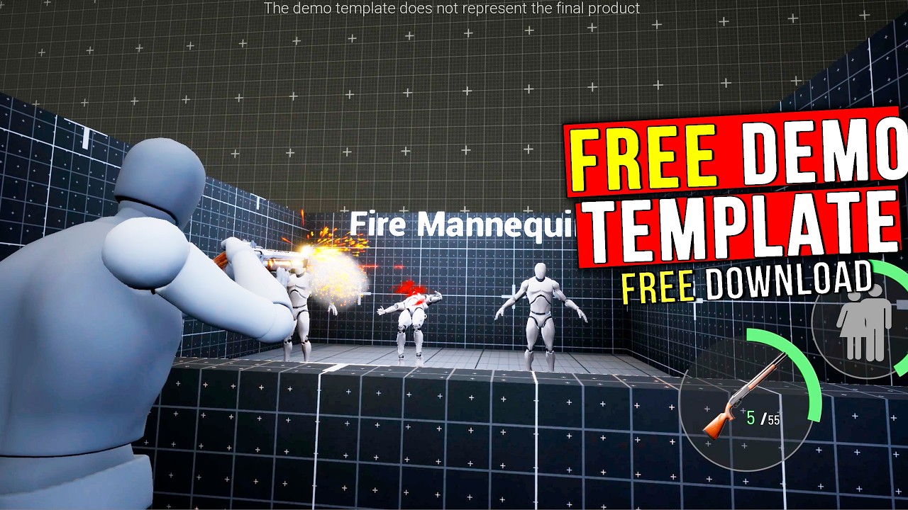FREE DOWNLOAD: Free Demo Template Resident Horror v2 Unreal