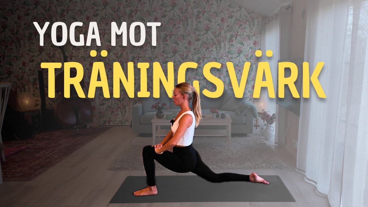 Yoga mot träningsvärk│Stretch och återhämtning för hela kroppen - för när du känner dig stel