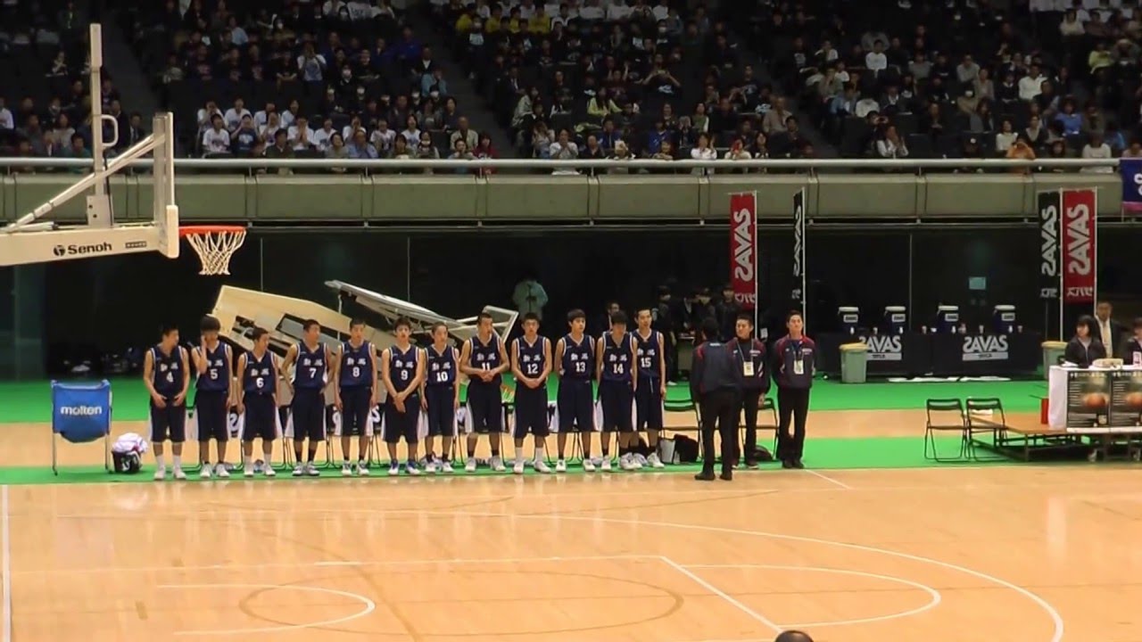2016 男子決勝 新潟vs福岡 選手紹介 ジュニアオールスター 中学バスケ