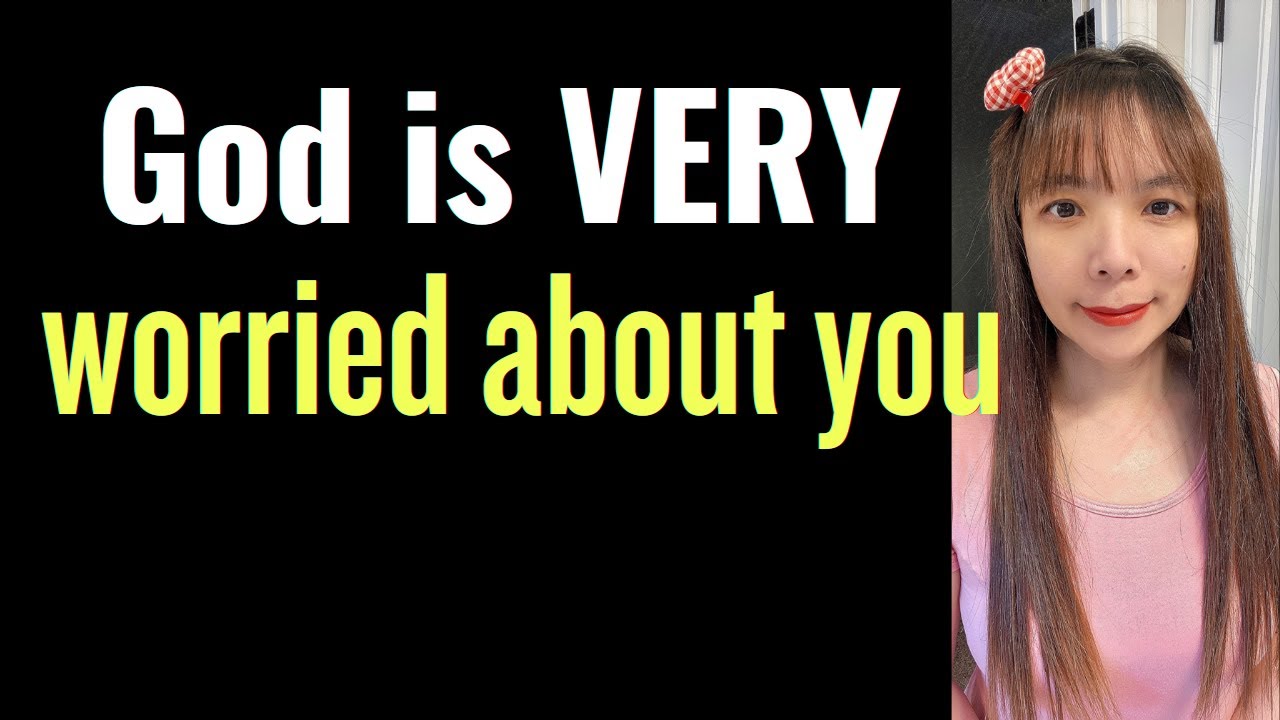God has words for you. HE'S VERY WORRIED ABOUT YOU!  #propheticword #dailyprophetic #wordofgod