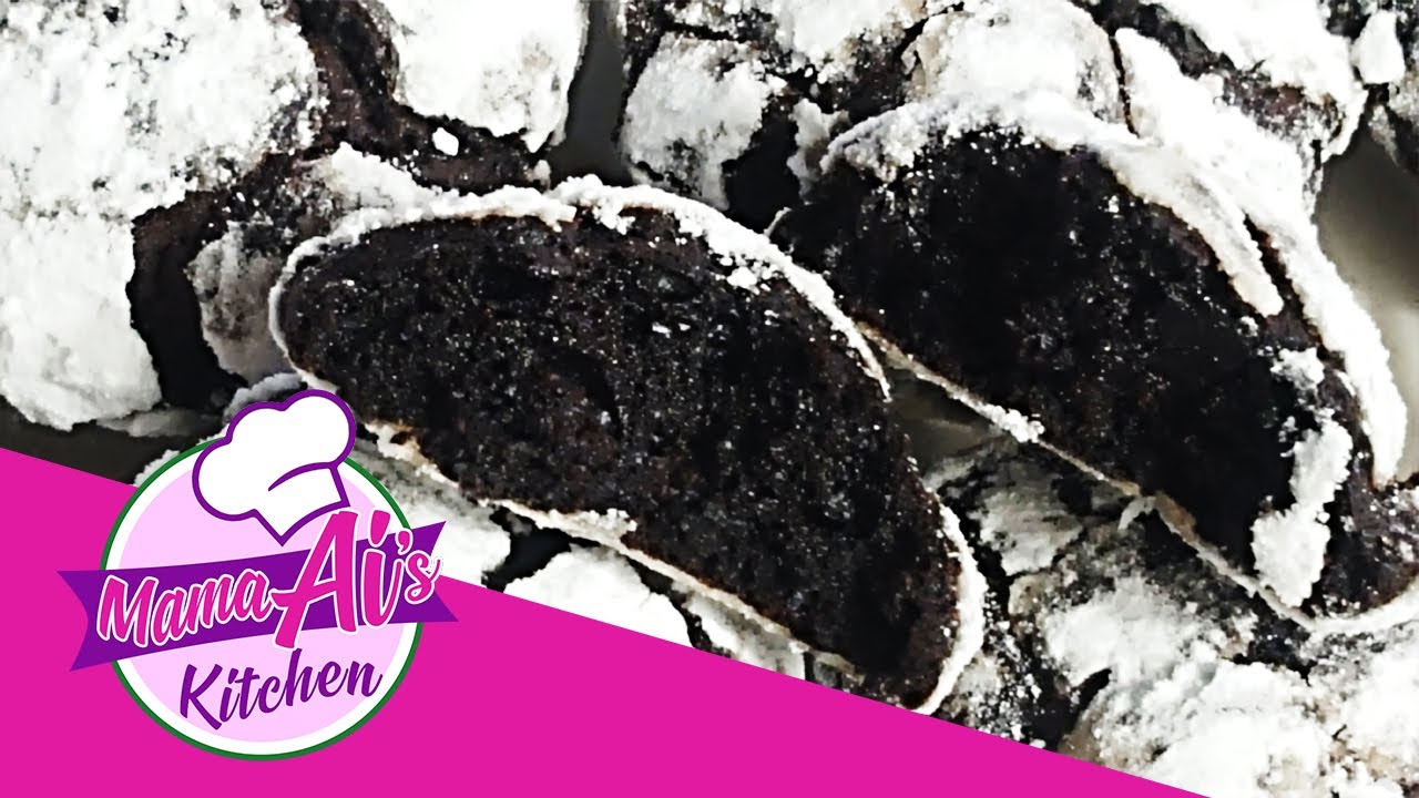 Munchy Chocolate Crinkles