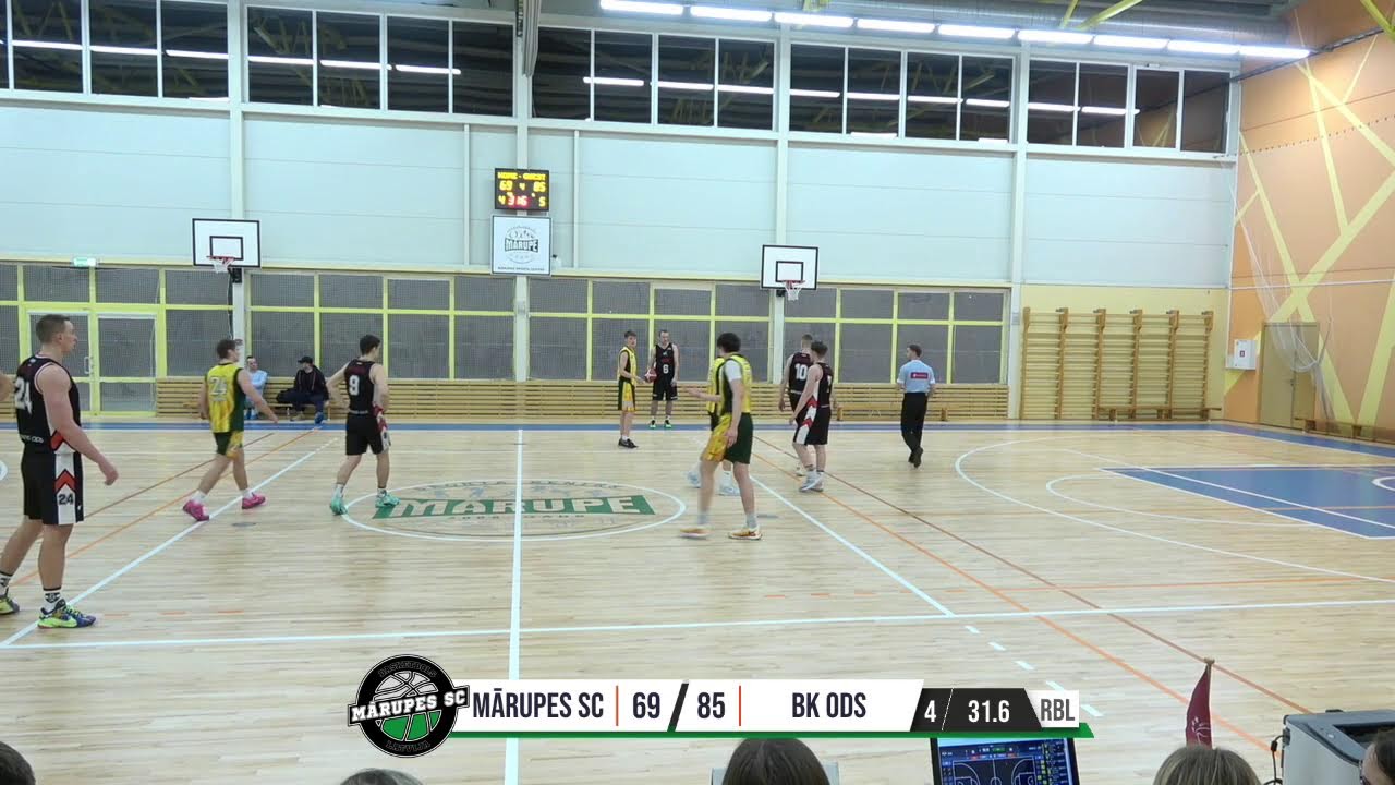 Mārupes SC vs BK ODS | Aizdevums.lv RBL, 2025/2026