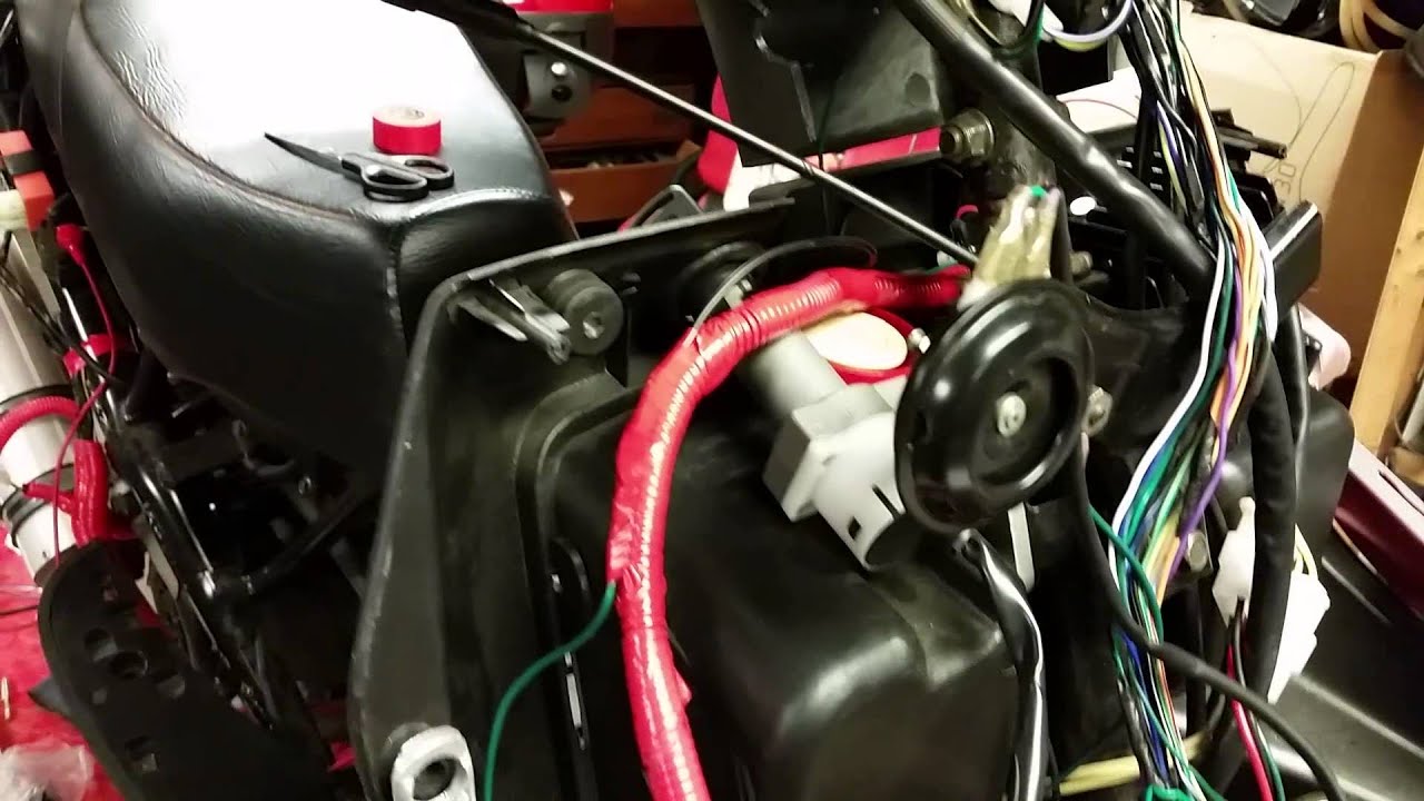 Install Alarm Scooter GY6