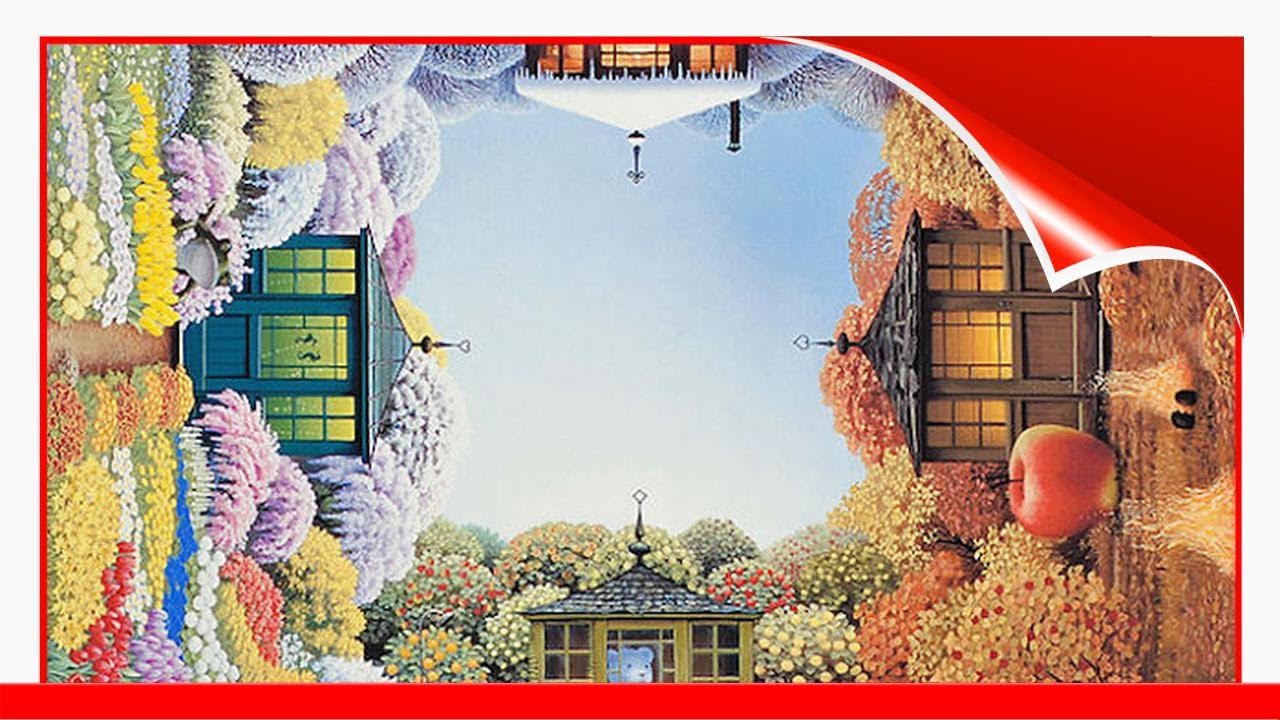 Polish Artist Creates Puzzling Illustrations That Reveal Different Scenes When Rotated ☺️