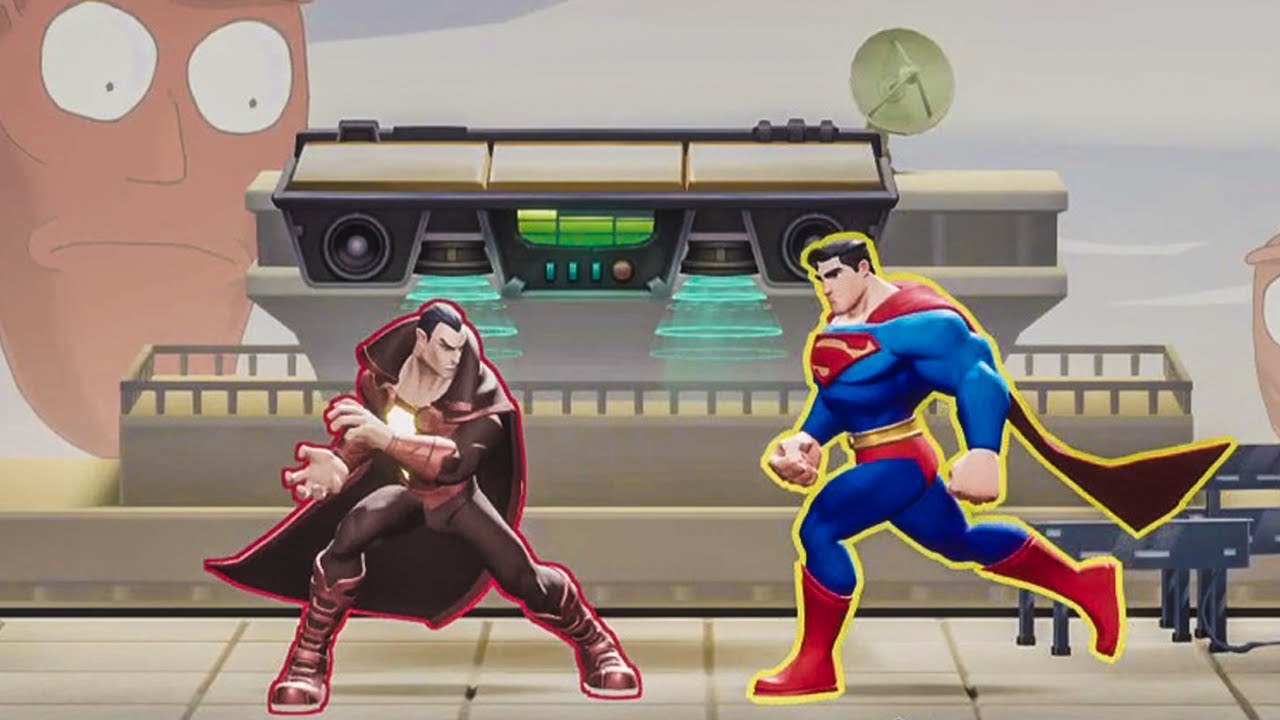 Black Adam and Superman Unique Interactions - MultiVersus HD