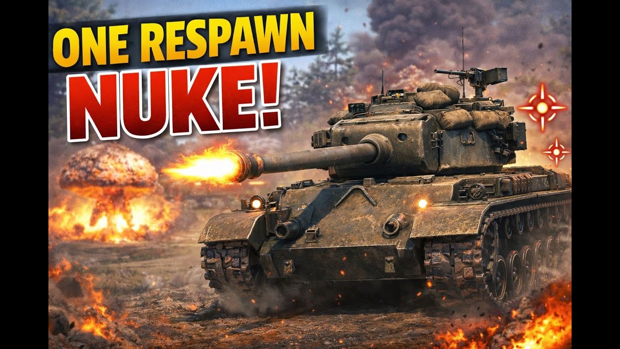 One Respawn Was Enough for a NUKE | War Thunder