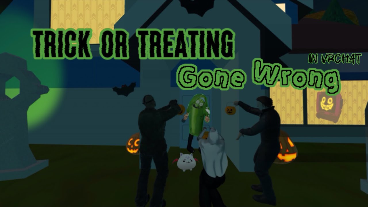 Trick Or Treat GONE WRONG In VRChat