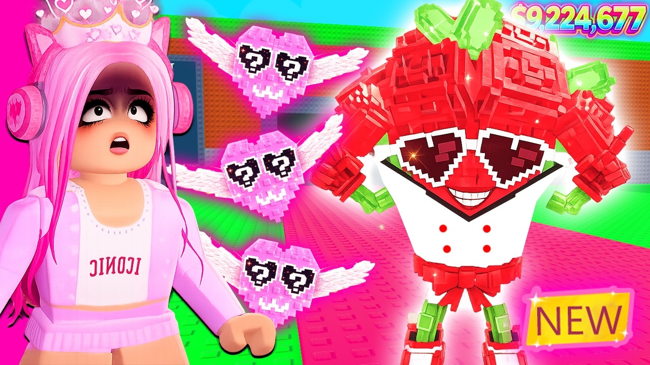 STEALING RAREST VALENTINE BRAINROTS In Steal A Brainrot... Roblox