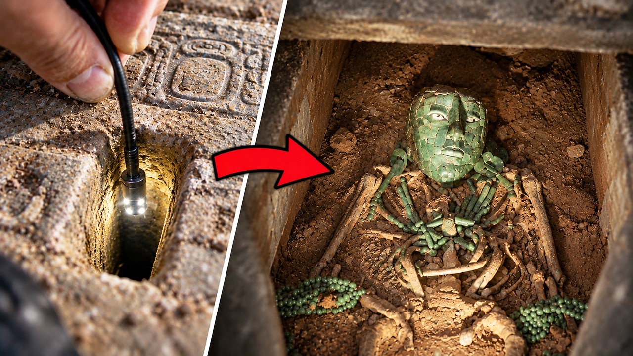 Крошечную Камеру Опустили в Гробницу Возрастом 1600 Лет и Не Поверили Своим Глазам