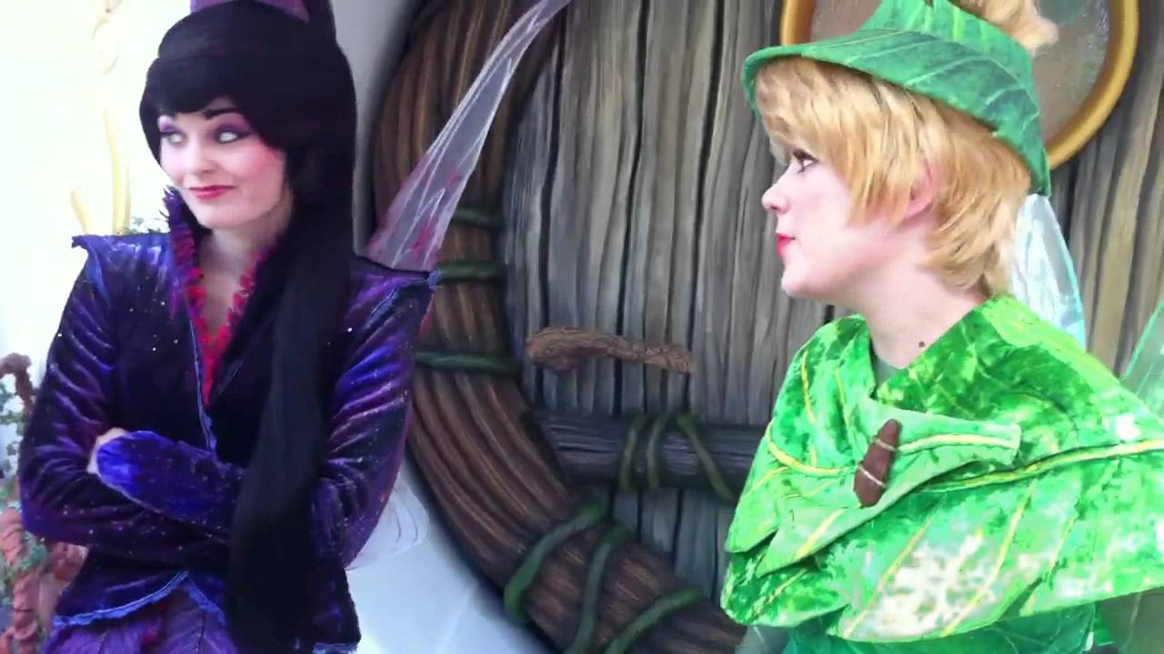 Pixie Hollow With Tinkerbell & Vidia