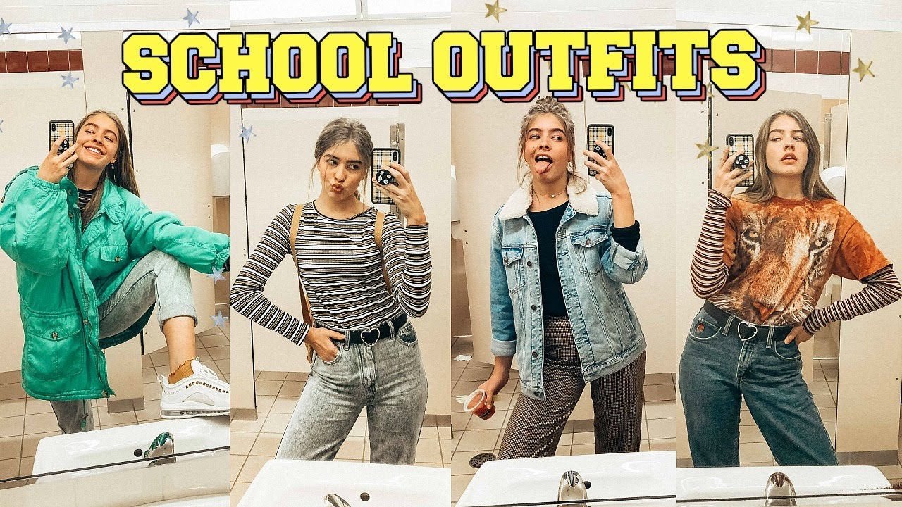 what I wore to school for a week!