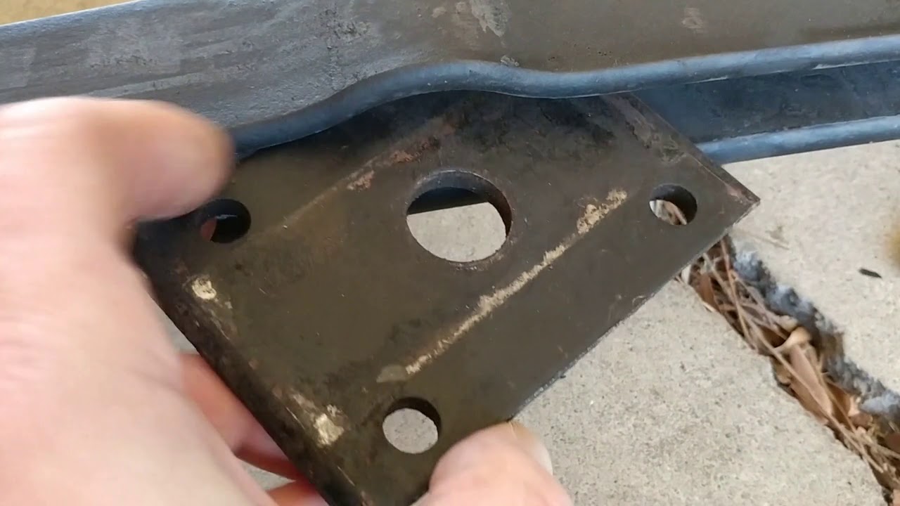 Swing-spring Triumph Spitfire leafspring disassembly and reassembly for installation