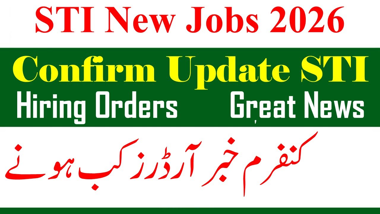 STI New Jobs Phase 2 Joining Order Confirm Update 2026 | STI Hiring Orders 2026 | STI Jobs 2026