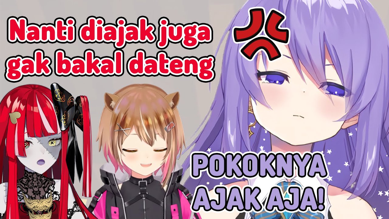 Moona Kesel Gara&sup2; Gak Pernah Diajak Main Keluar Sama Ollie dan Risu [Risu, Ollie, Moona]