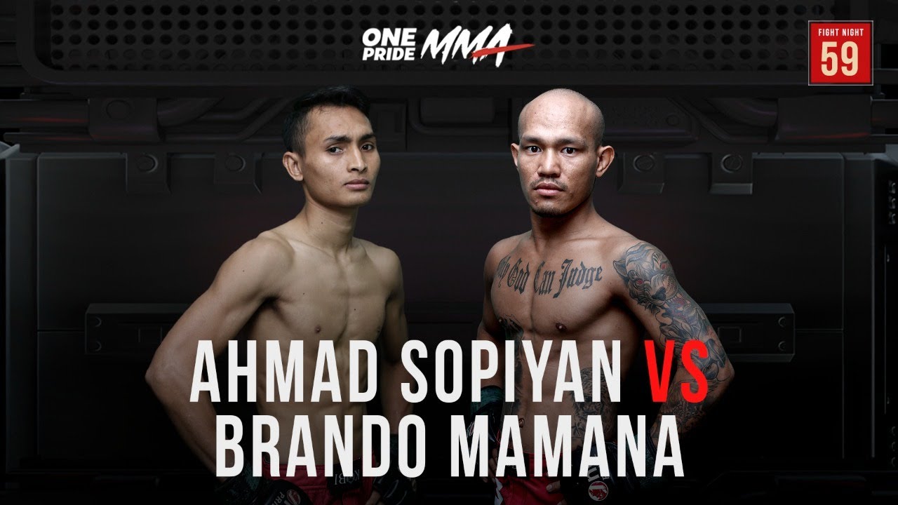 Taktis! Ahmad Sopiyan Vs Brando Mamana | Full Fight One Pride MMA FN 59