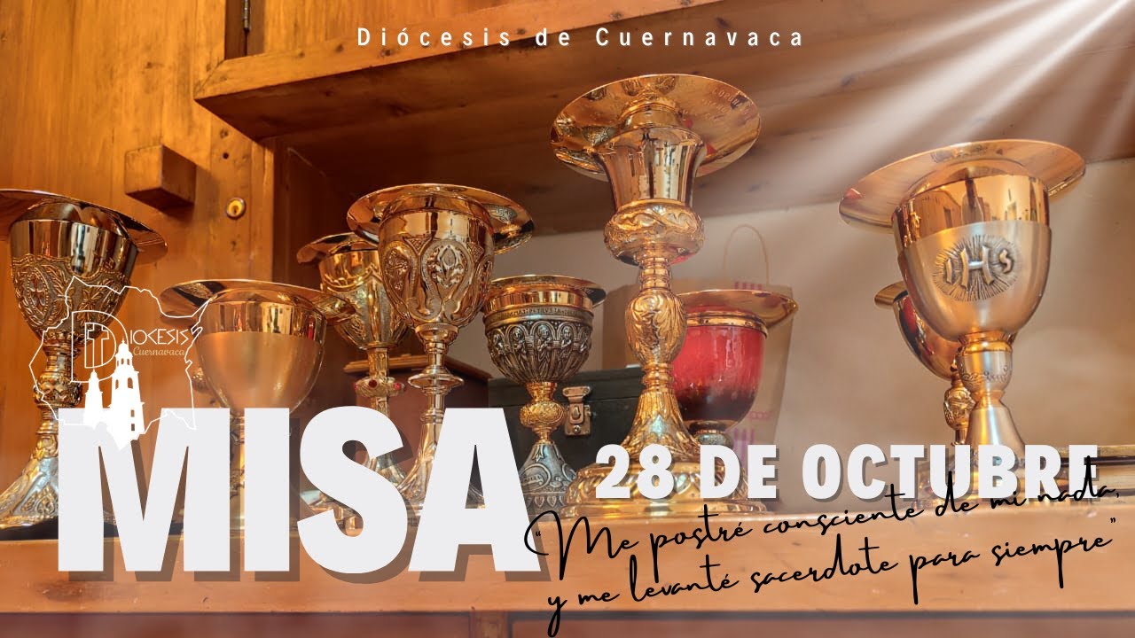 MISA, ORDENACIONES SACERDOTALES Y DIACONALES LUNES 28 DE OCTUBRE 2024.