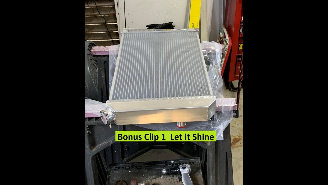 how to polish aluminum radiator bonus clip