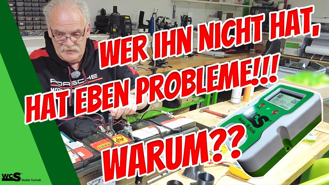 Wer ihn nicht hat, hat eben Probleme!!! Warum??
