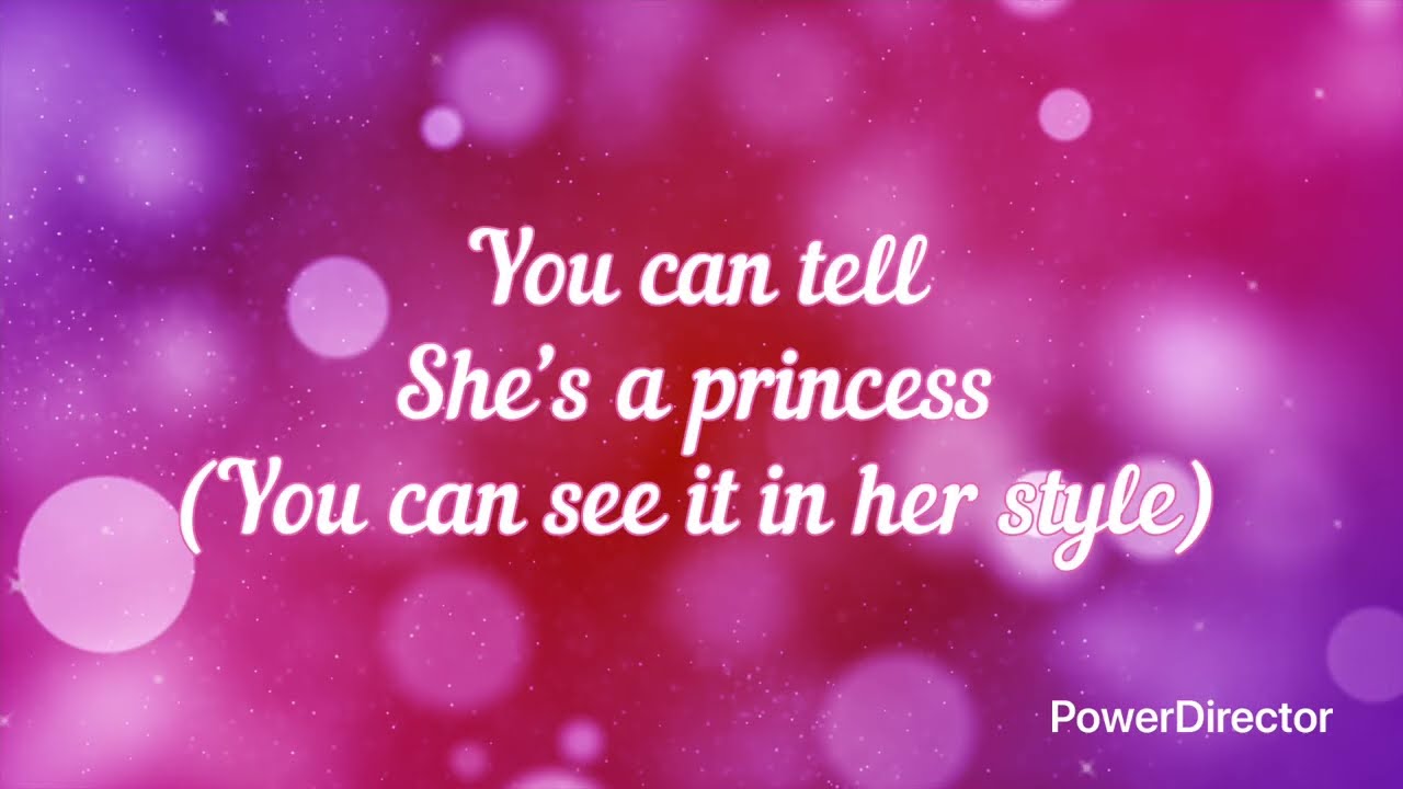 Barbie Princess Charm School - You can tell She’s a Princess (Lyrics)