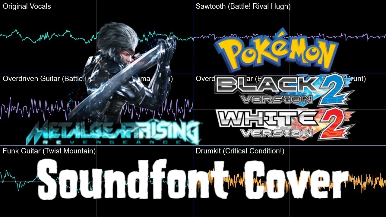 Red Sun - MGR:R Pokémon Black White 2 Soundfont Cover