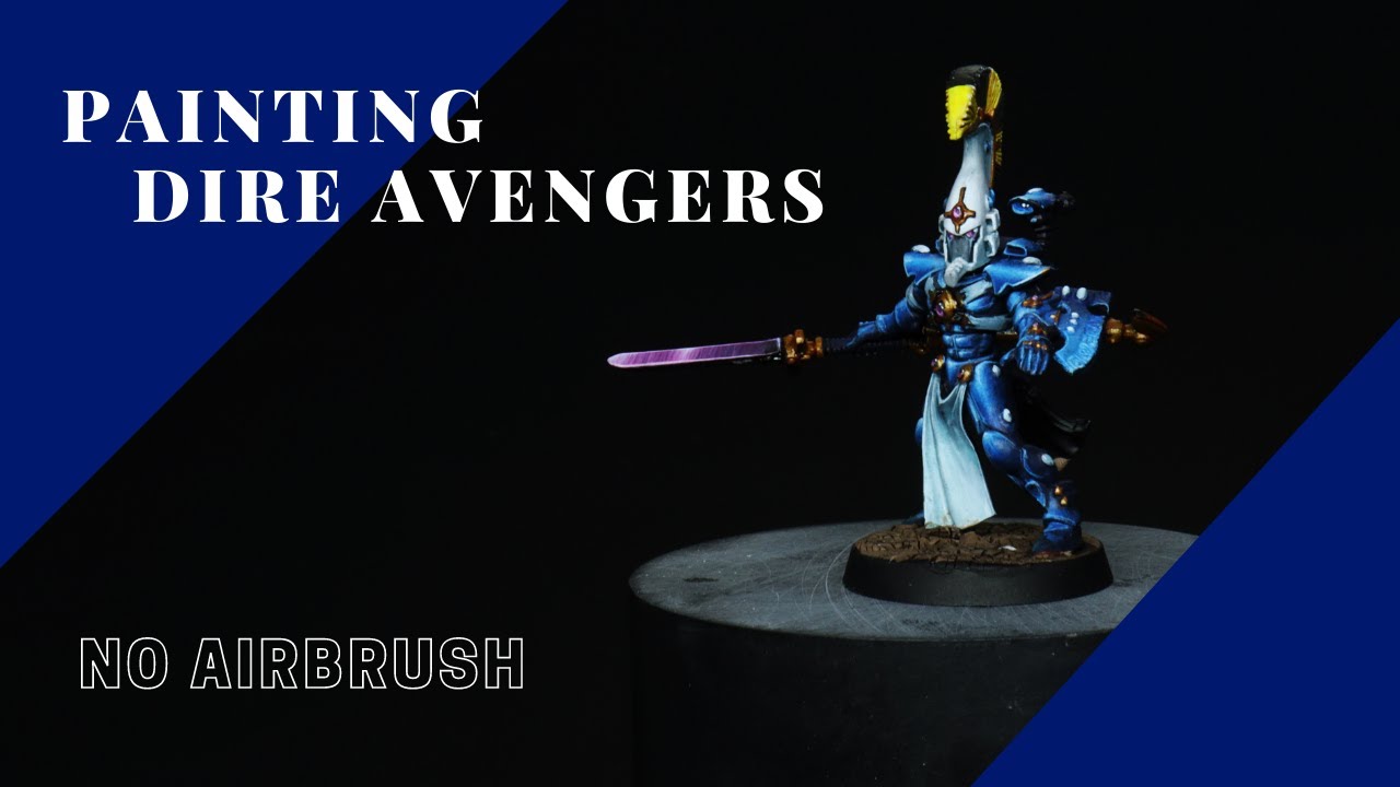 How to paint Eldar Dire Avengers, Warhammer 40k