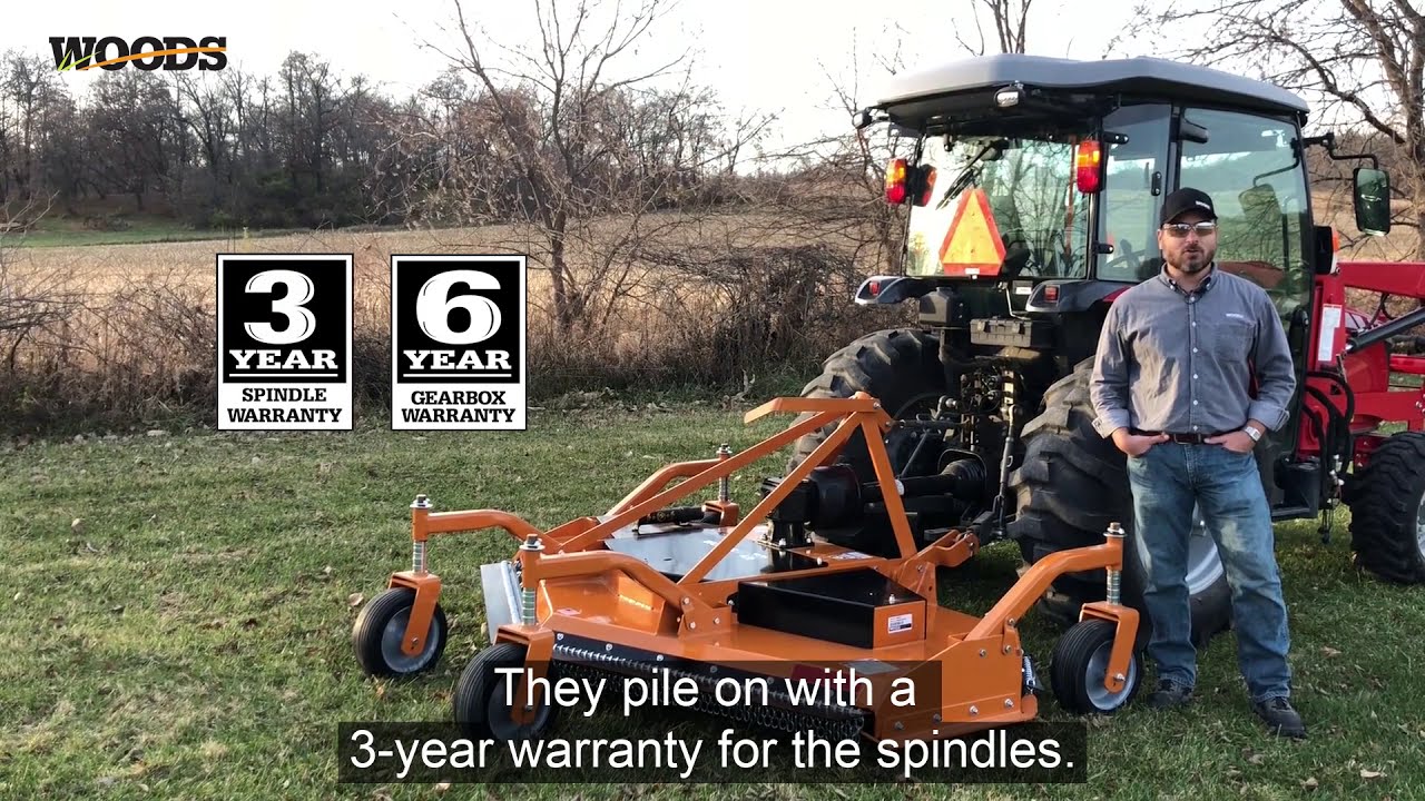 Woods® RD990X Finish Mower | Unique Features