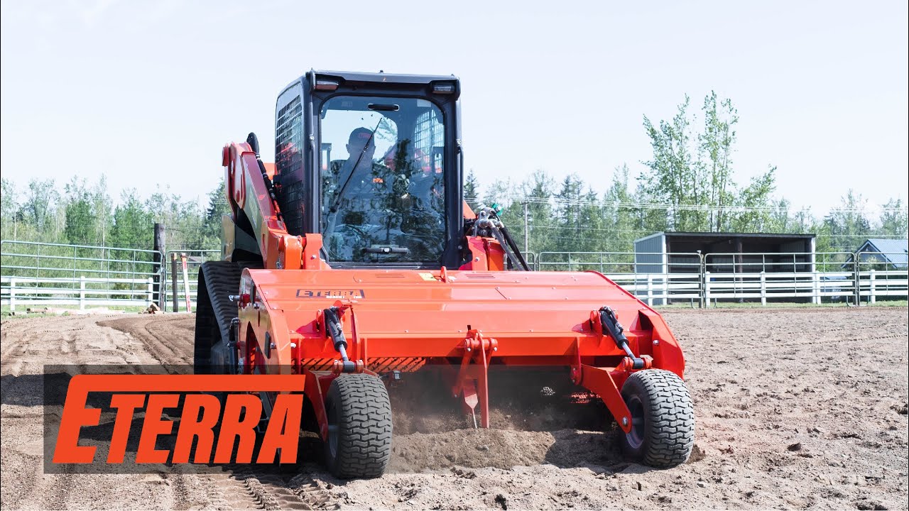 Skid Steer Beachmaster Beach & Arena Cleaning Attachment | Eterra