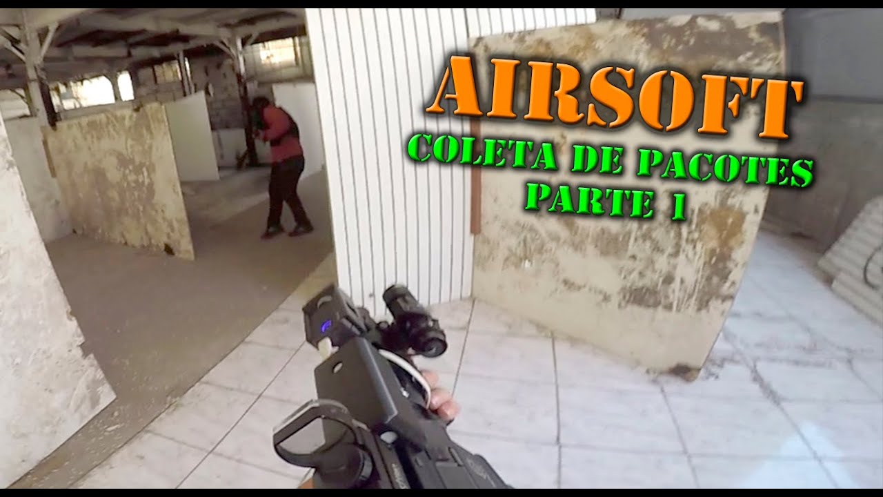 GAMEPLAY - COLETA DE PACOTES 1 - TERMINUS 02/08/2020 CANAL DO ALEMÃO AIRSOFT