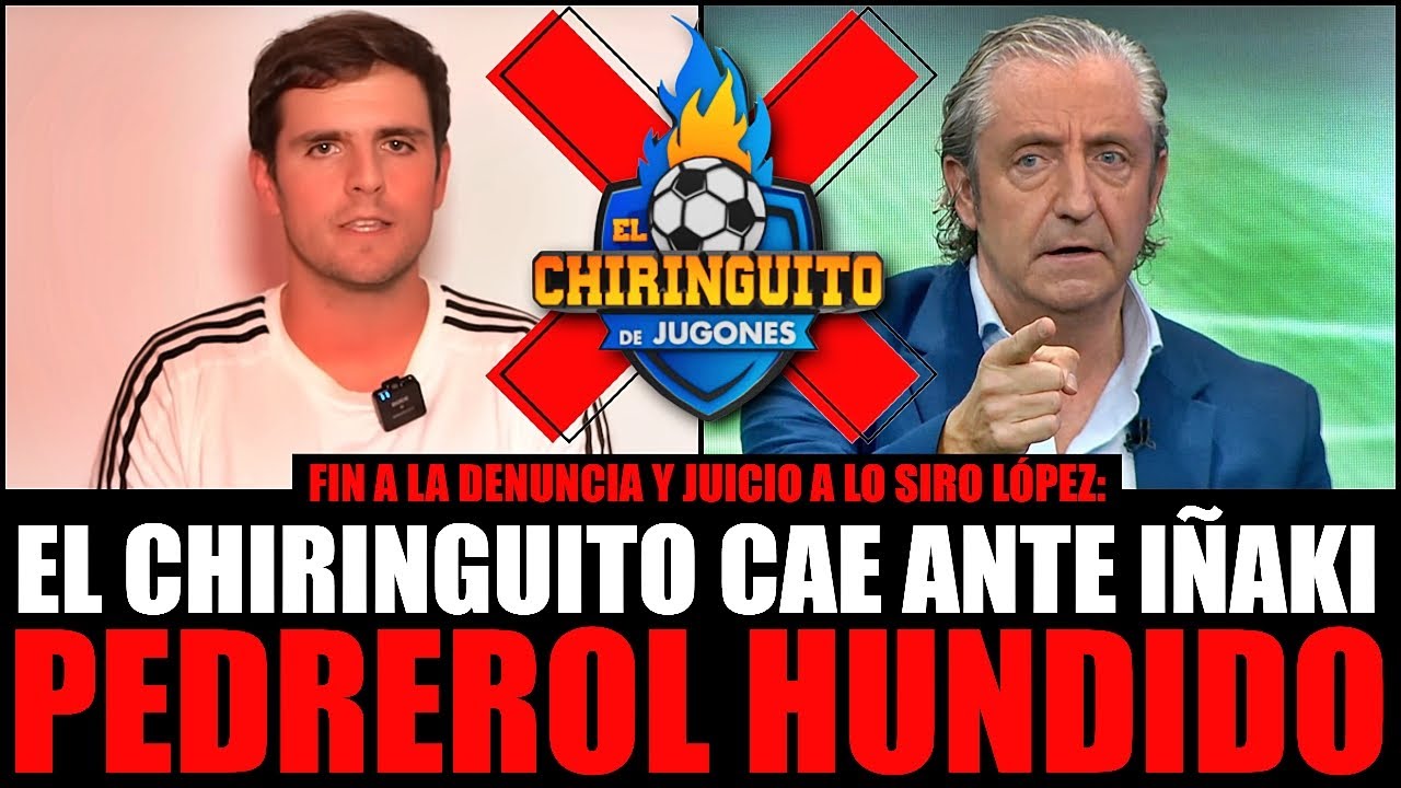 😡💥 REVIENTA EL CHIRINGUITO Y PEDREROL SE HUNDE: RID&Iacute;CULO BRUTAL Y RETIRA LA DENUNCIA A I&Ntilde;AKI ANGULO
