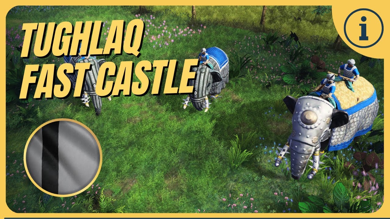 Быстрый замок Туглак | Порядок строительства | AoE4
