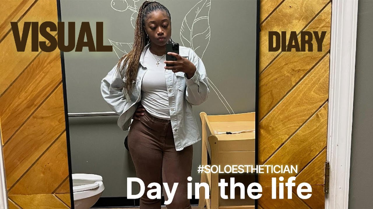 day in the life: solo esthetician vlog