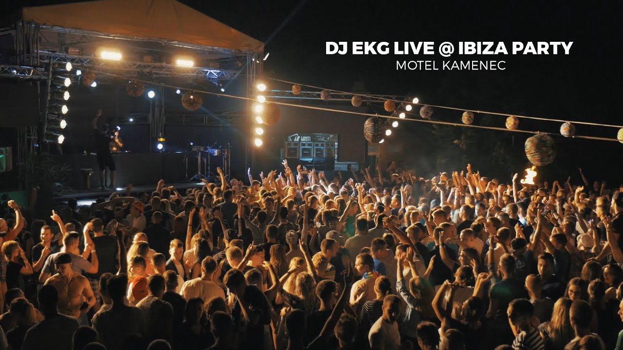 Dj EKG live @ Ibiza Party Motel Kamenec 2016