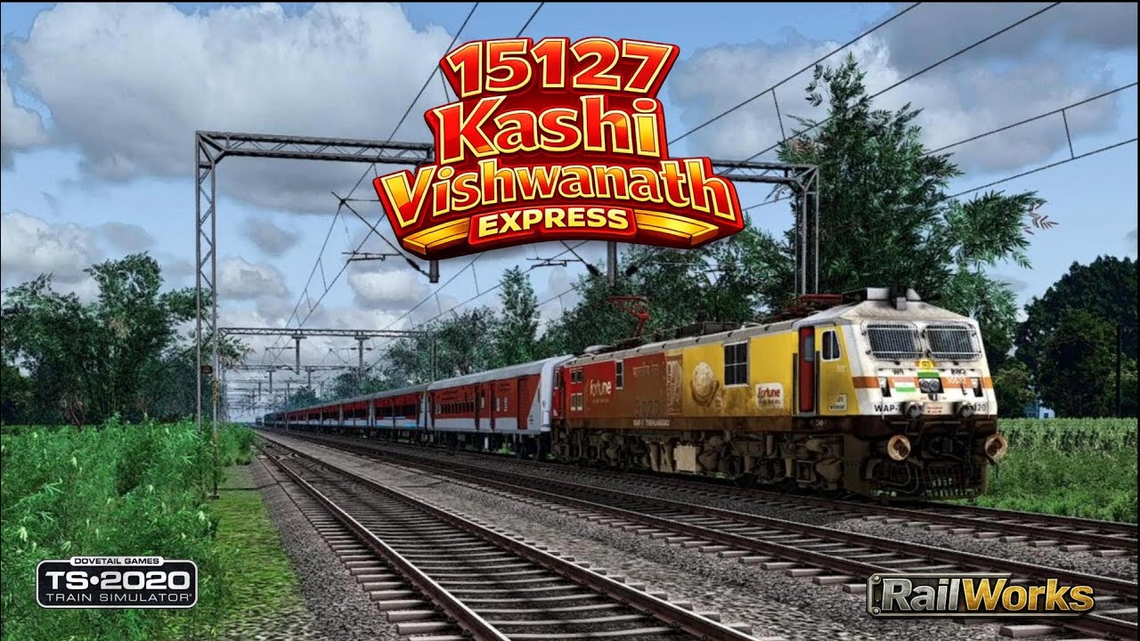 15127 Kashi Vishwanath Exp | NR LUCKNOW – VARANASI | WAP-7 Beast Mode #railworks #trainsim #tscgame