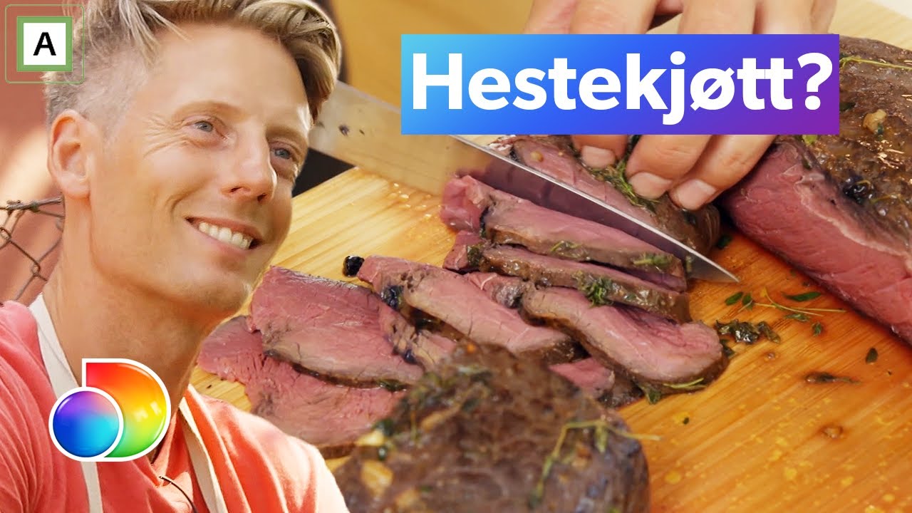 4-stjerners middag | Gaute Grøtta Grav serverer hest | discovery+ Norge