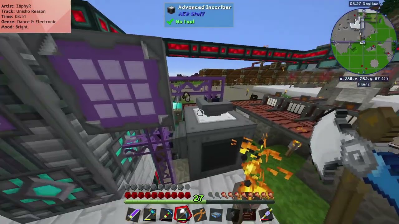 Let's Play Minecraft Continuum #315 (Deu|HD) Erzlager angeschlossen.