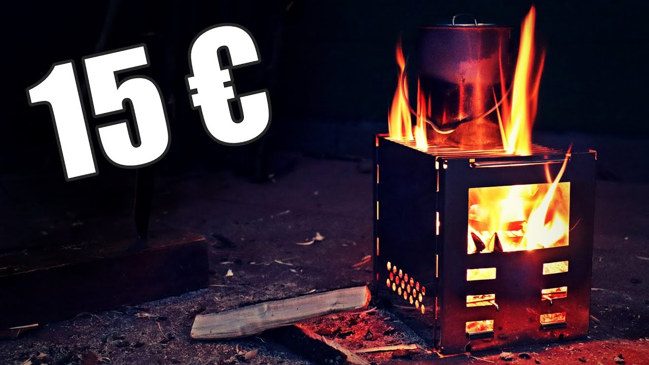 Holzkocher im Test – Bushcraft-Feuerstelle zum kochen im Wald
