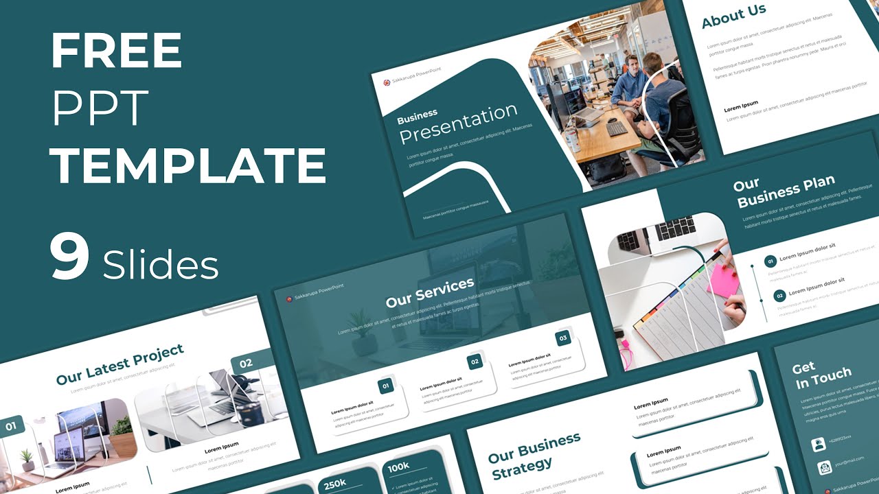 Free Creative PowerPoint Template - PPT Templates