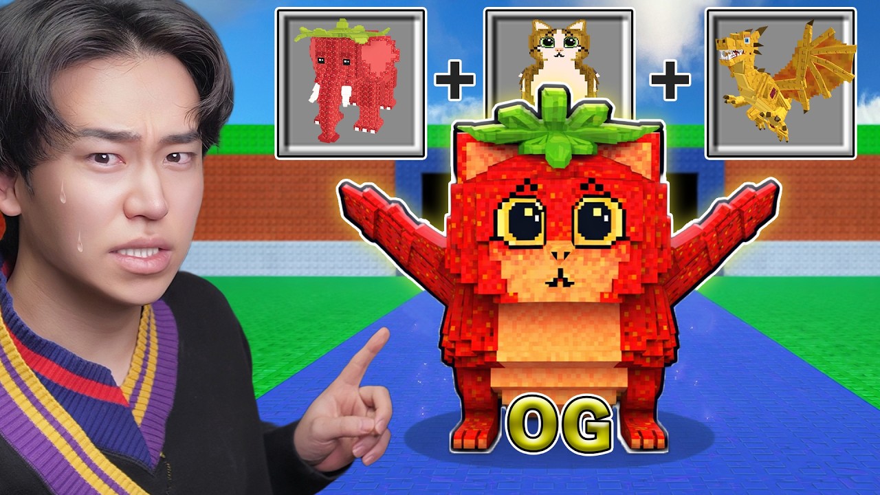 ブレインロットを合体させてバケモノを作るロブロックス...