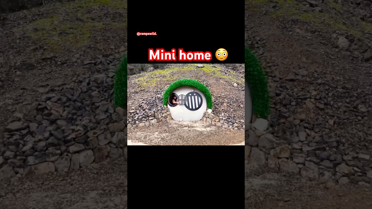 Beautiful Cabin Build with Water Tank 💧 #bushcraft #cabinbuild #offgridliving #construction