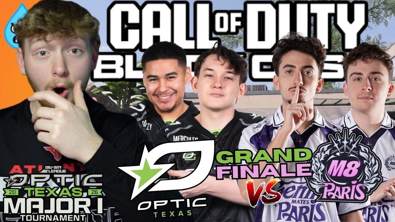 DROPLET REACTS To MAJOR 1 GRAND FINALS | OpTic Texas vs Paris Gentle Mates | Black Ops 7 CDL