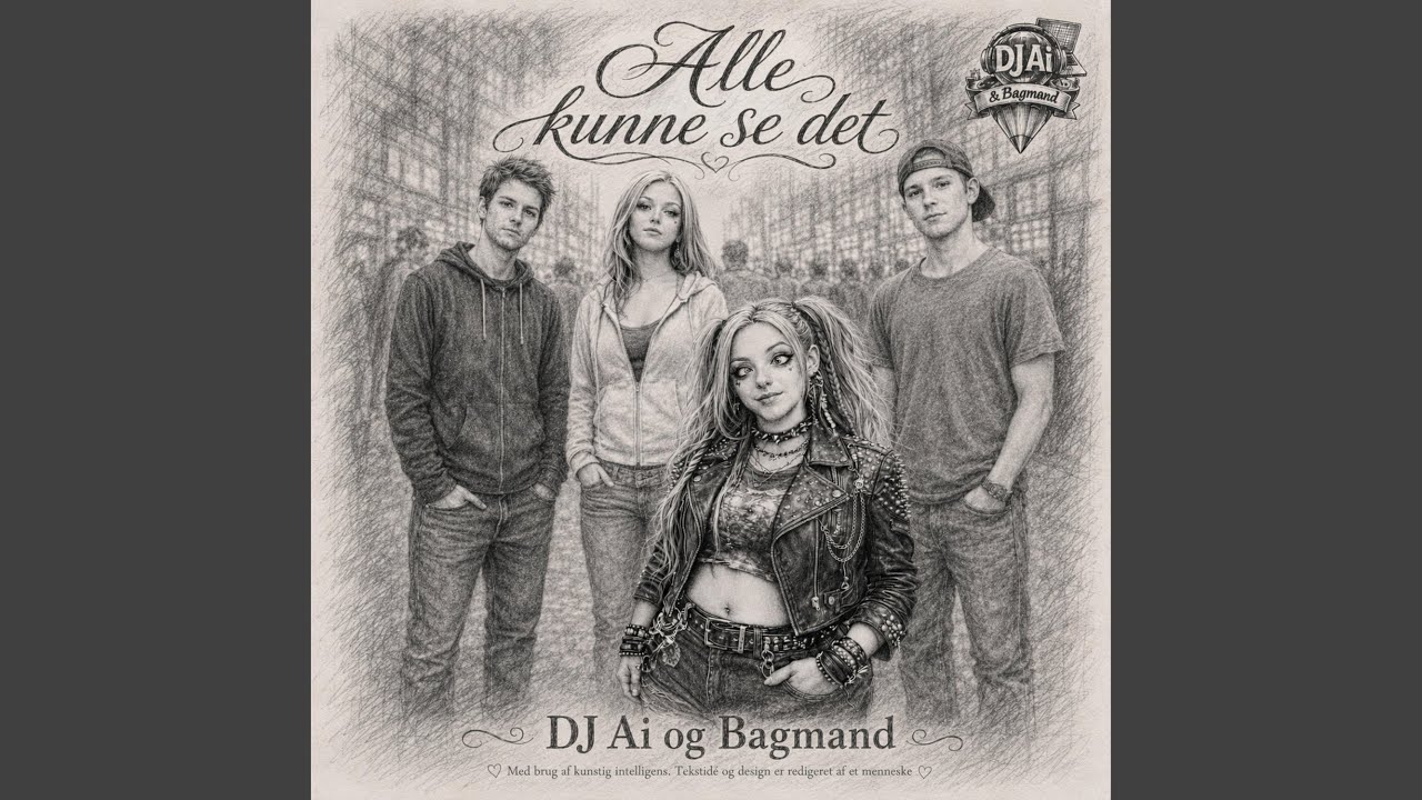 Alle kunne se det