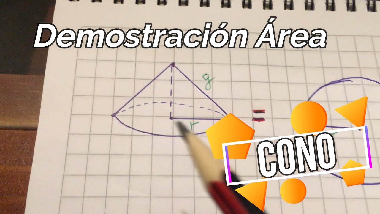 Área del cono - Demostración