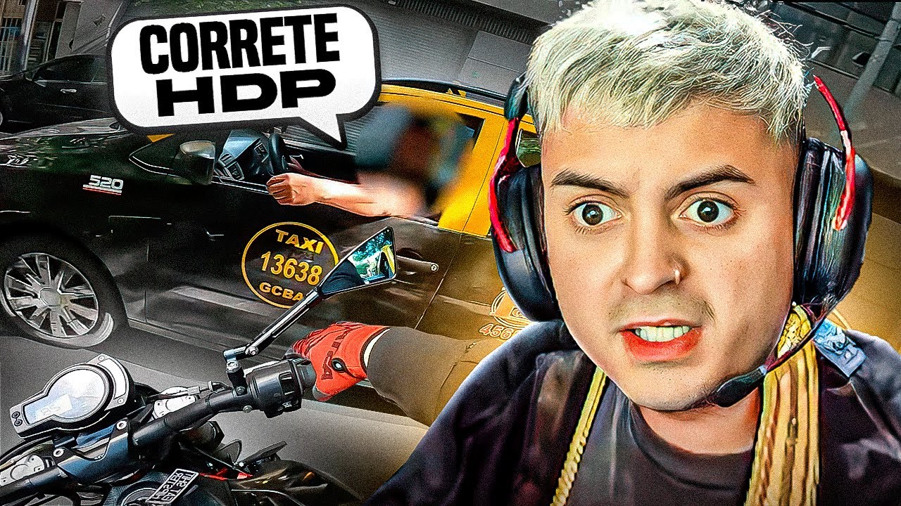 HIJUETIGRE VS TAXISTA 🥊 ! REACCIONANDO a MOTOVLOGS 🏍 🔥
