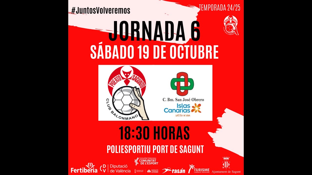 FERTIBERIA PUERTO SAGUNTO - BM LANZAROTE CIUDAD DE ARRECIFE