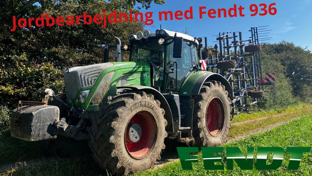 Fendt 936 Med Köckerling Allrounder 6M Harve | Dansk Landbrug KLF